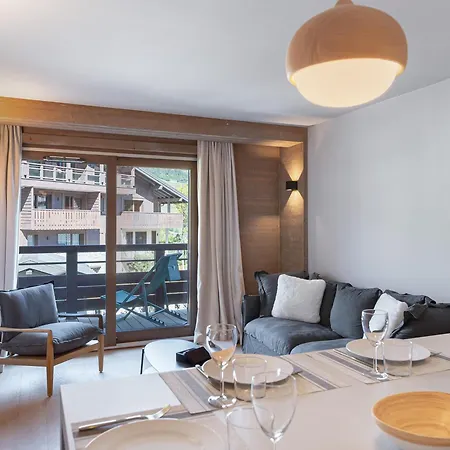 Апартаменти Avec Espace Bien-etre A Megeve, Piscine, Salle De Sport Et Parking Electrique - Fr-1-569-34